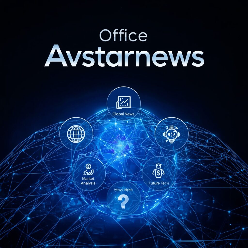 Office Avstarnews/ Introduction, News Categories, Future, & Many More 1 Lucid Realism A futuristic highcontrast graphic illustration f 0